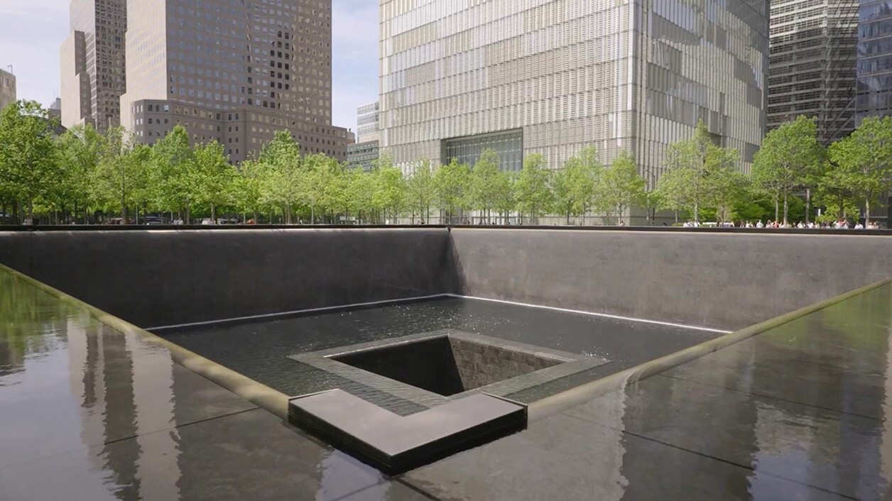 9/11 memorial in NYC