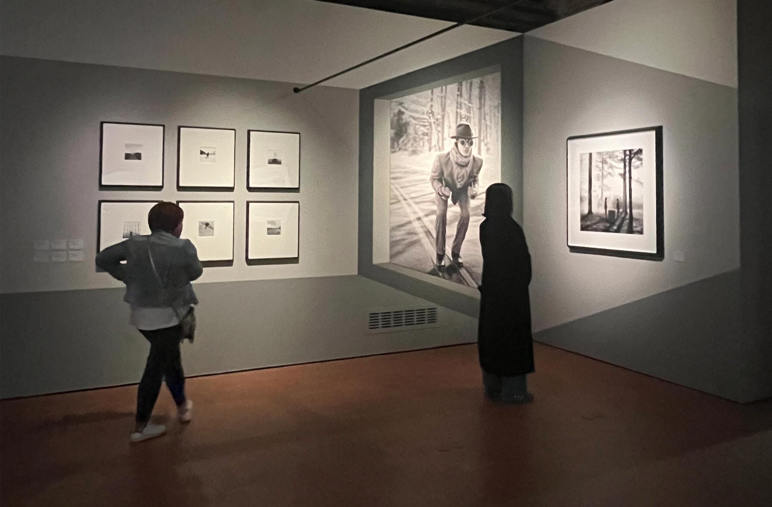 Picture of art display from the Rodney Smith Exhibition